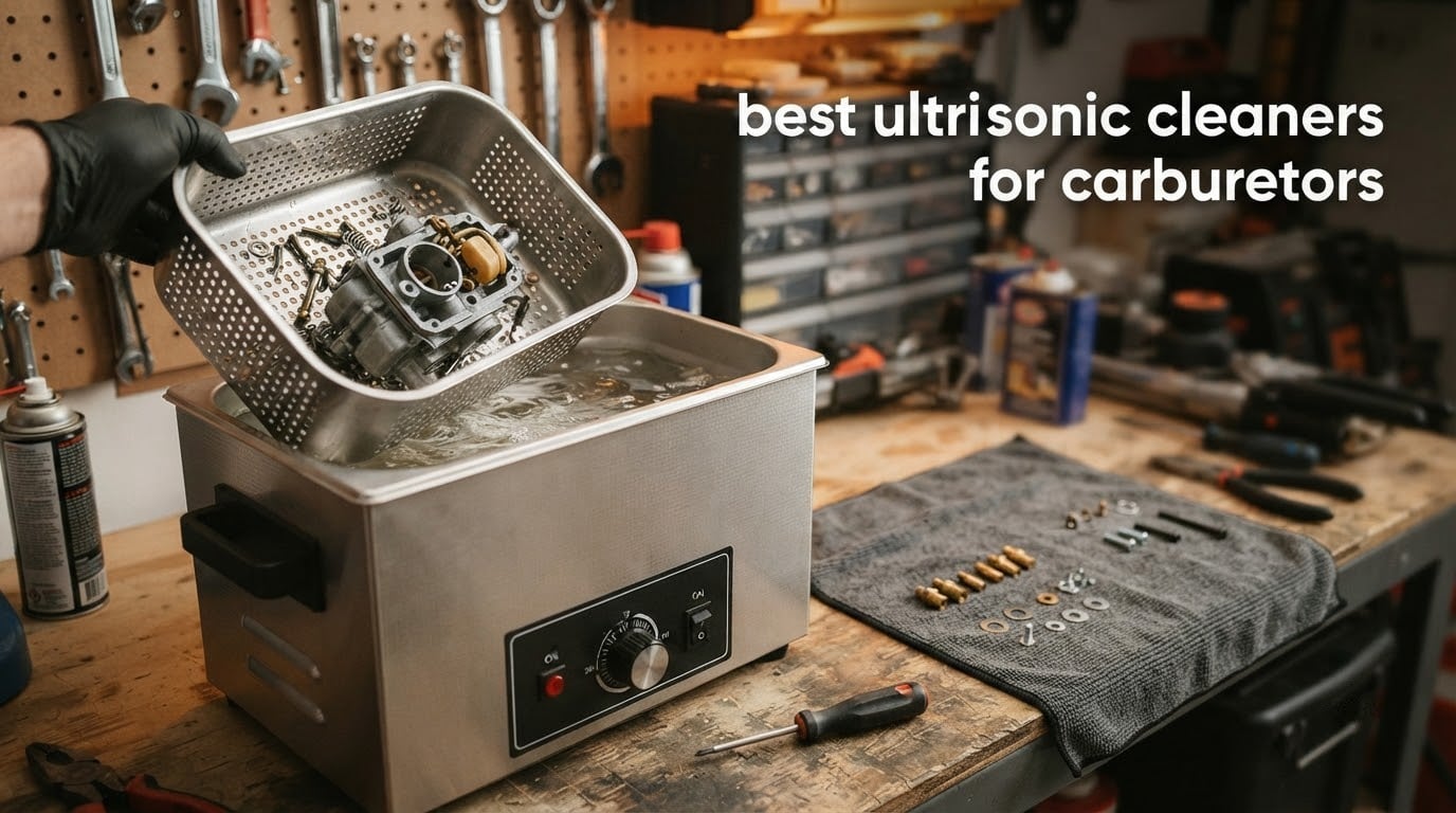 best ultrasonic cleaners for carburetors