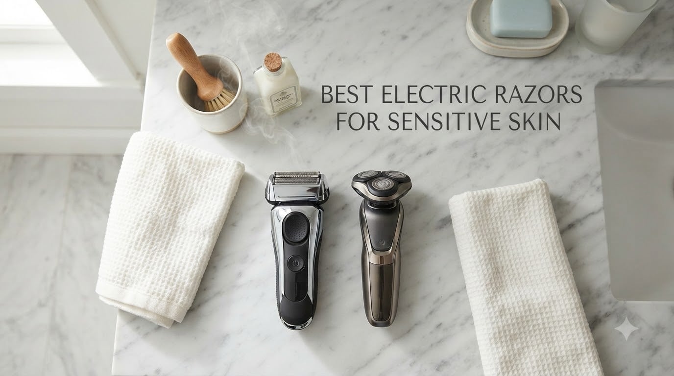 best electric razors for sensitive skin