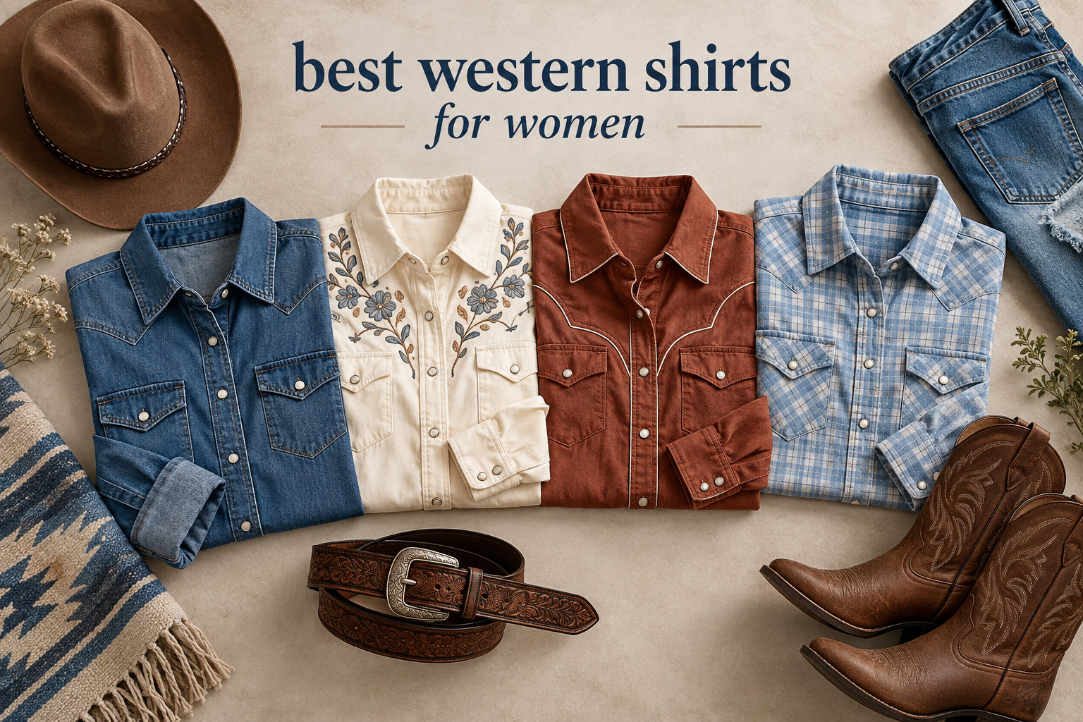 best western shirts for women