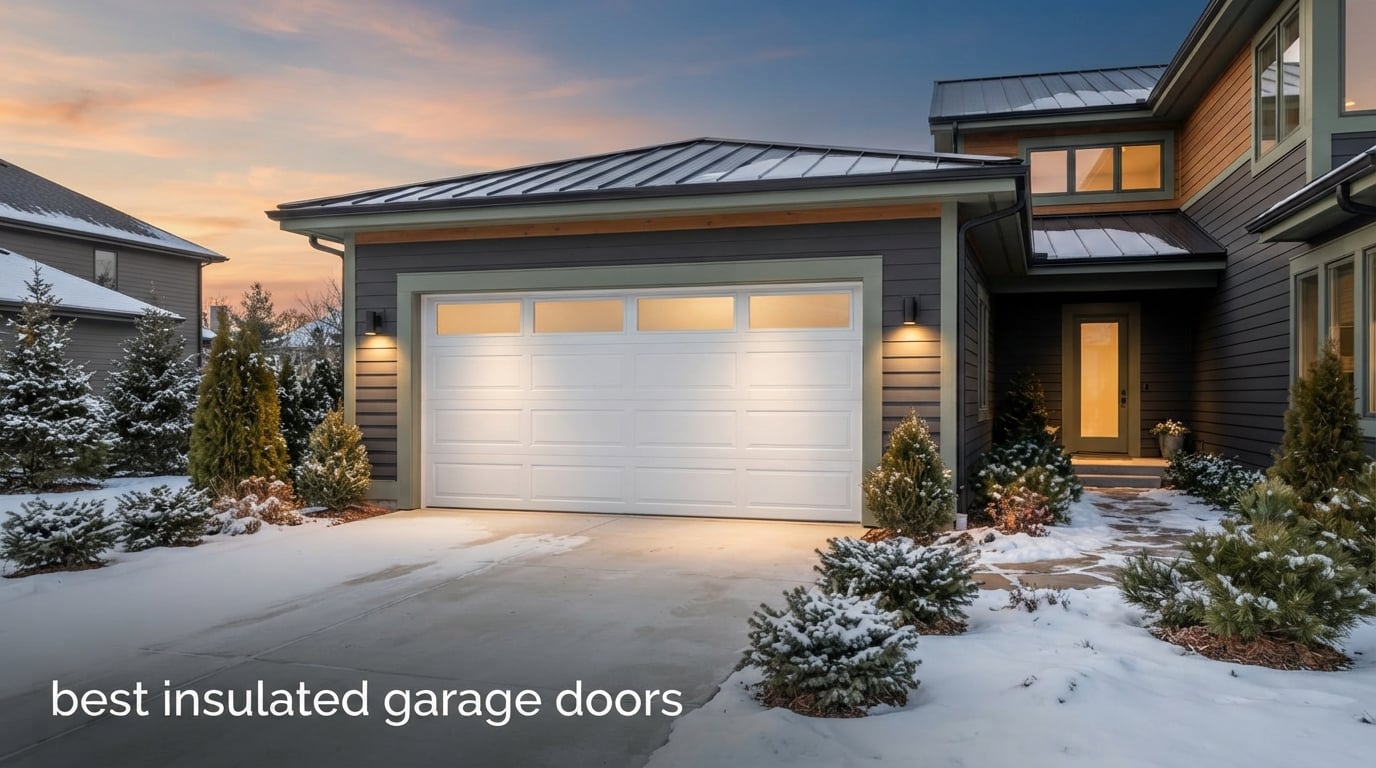 best insulated garage doors