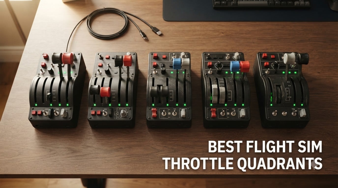 best flight sim throttle quadrants