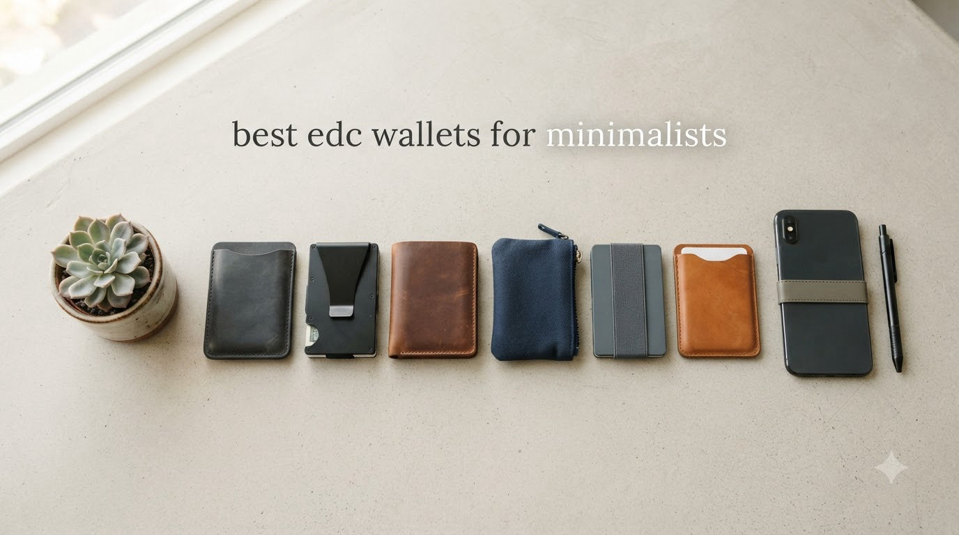 best edc wallets for minimalists