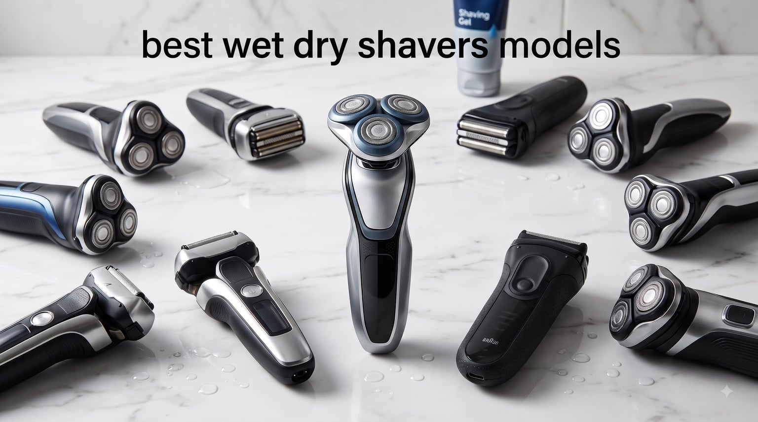 best wet dry shavers models