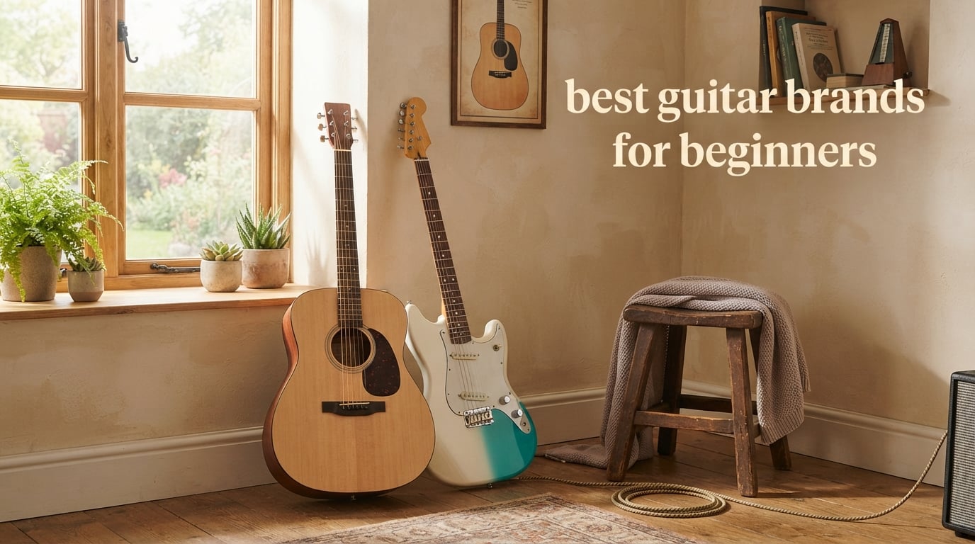 best guitar brands for beginners