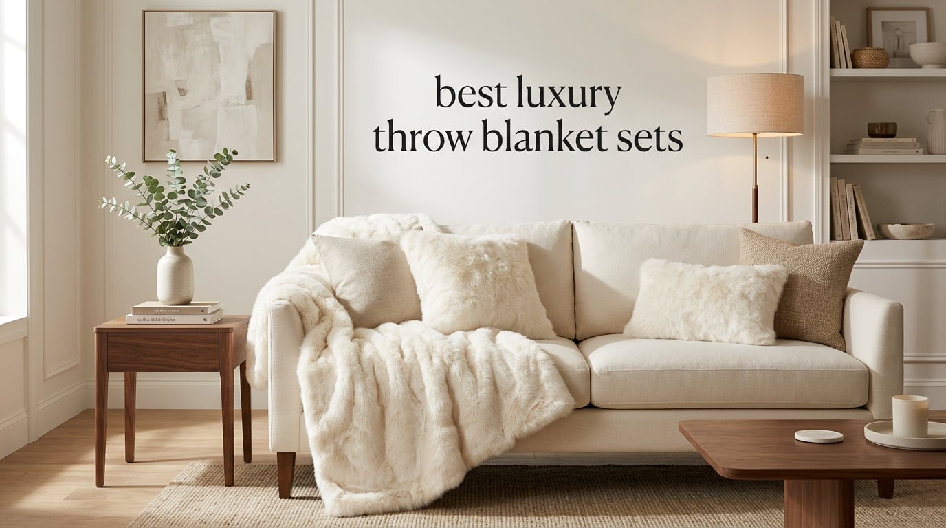 best luxury throw blanket sets