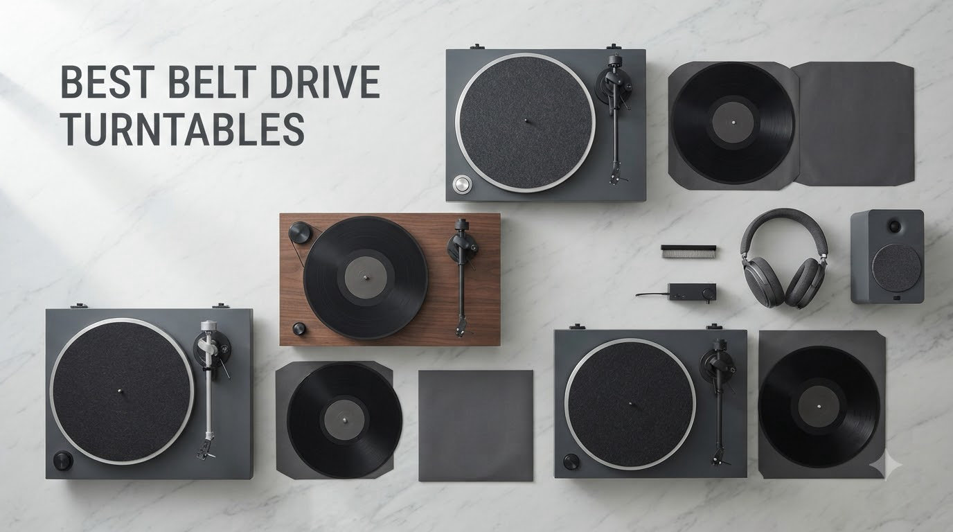 best belt drive turntables