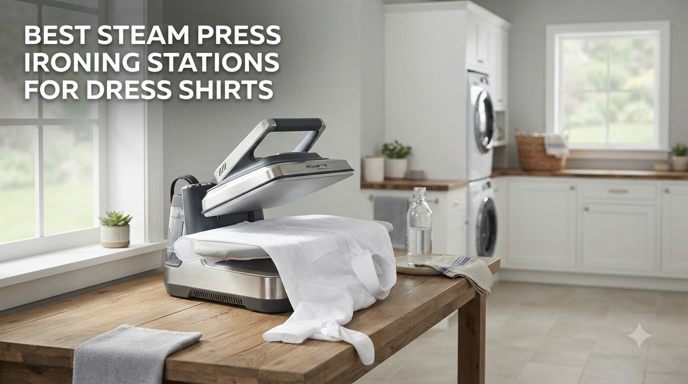 best steam press ironing stations for dress shirts