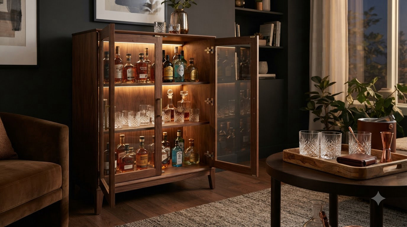 best liquor cabinets