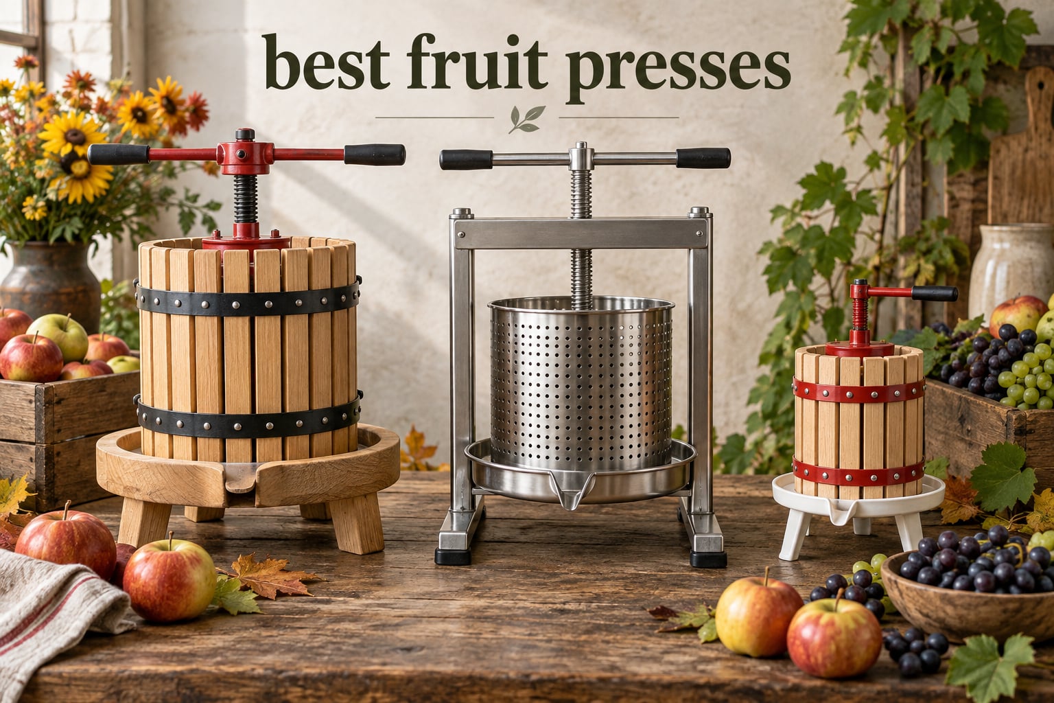 best fruit presses