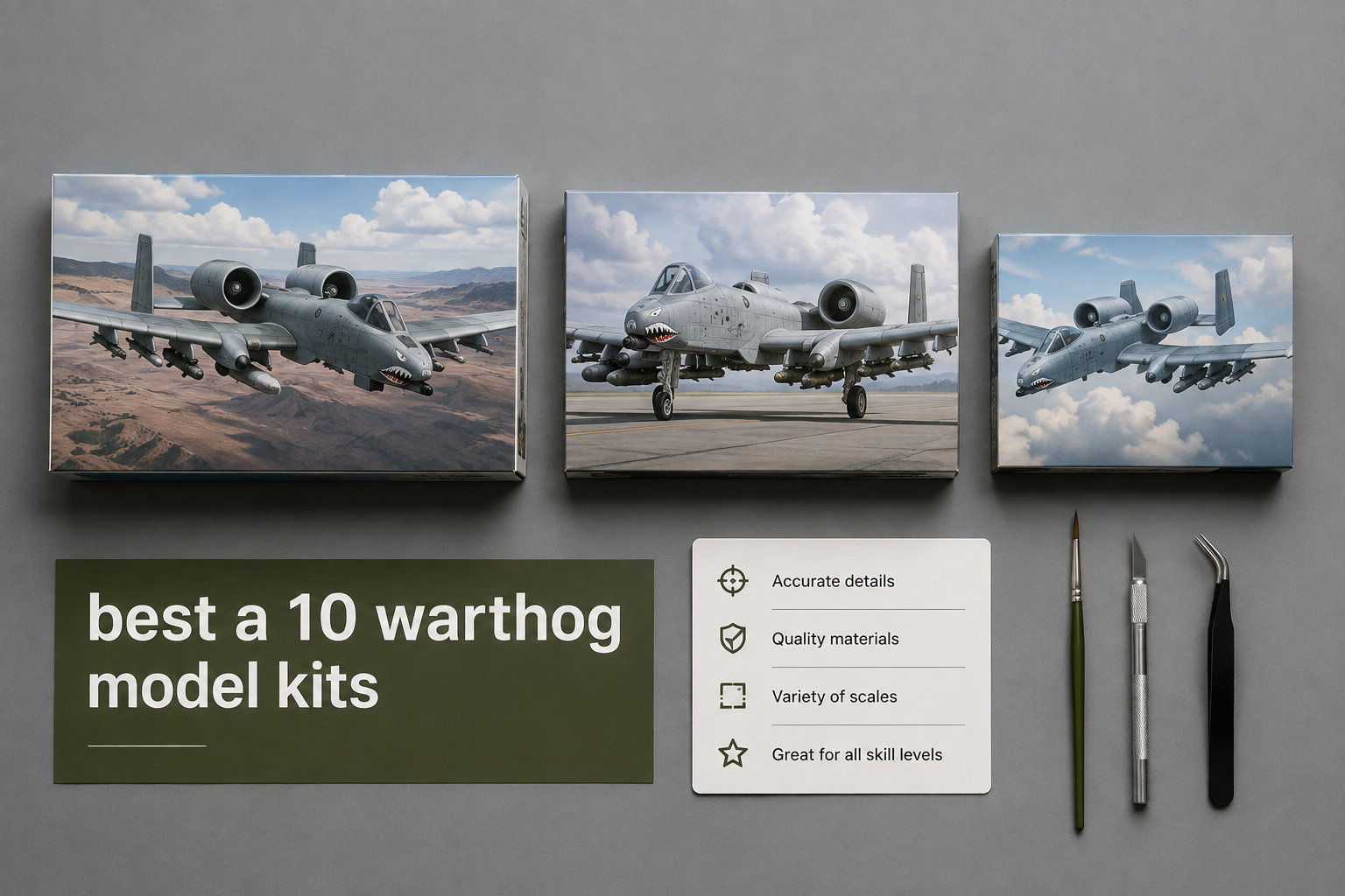 best a 10 warthog model kits