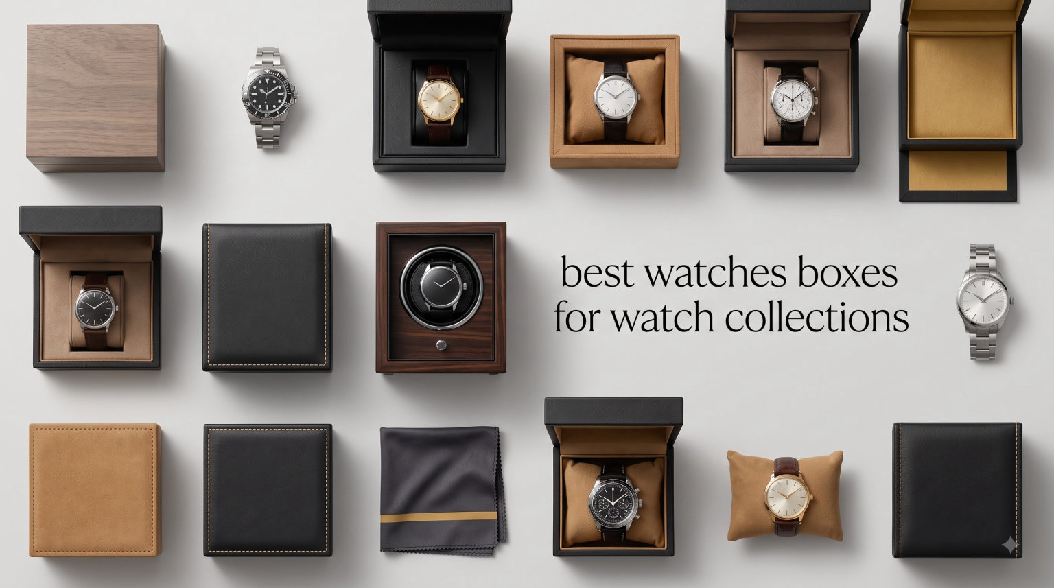 best watches boxes for watch collections
