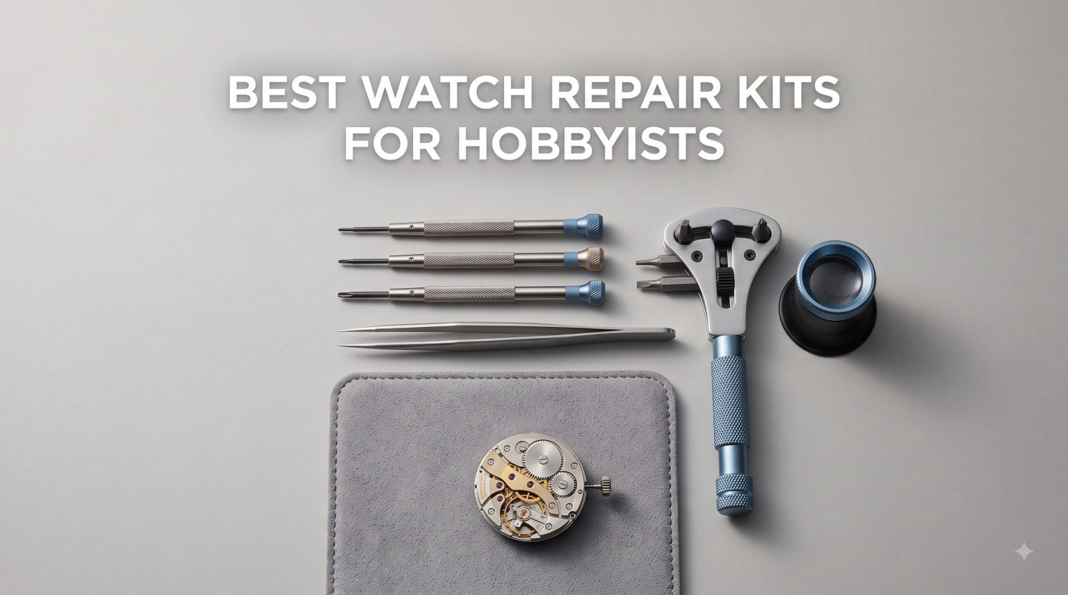 best watch repair kits for hobbyists