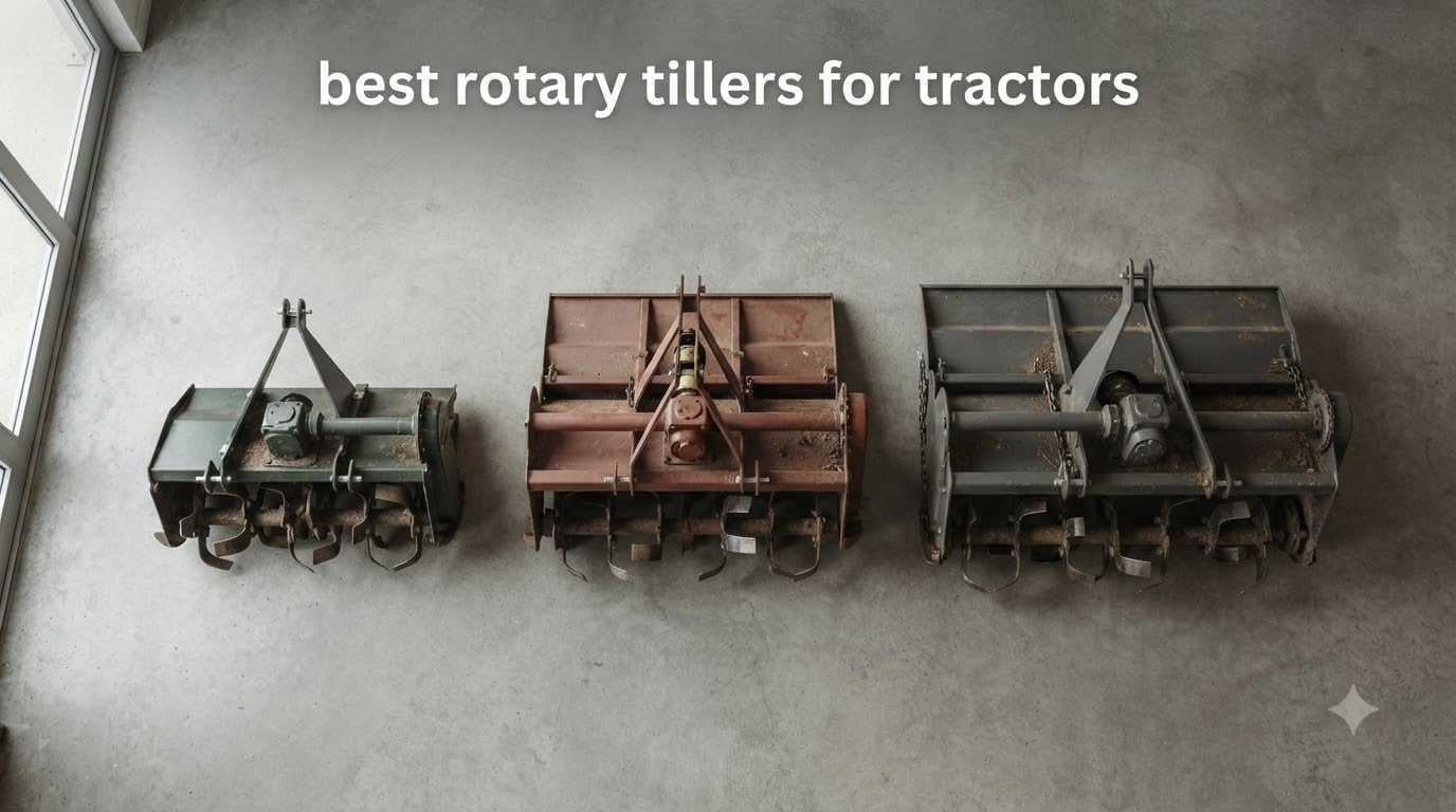 best rotary tillers for tractors