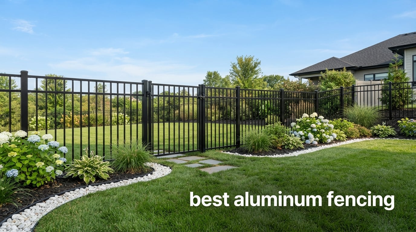 best aluminum fencing