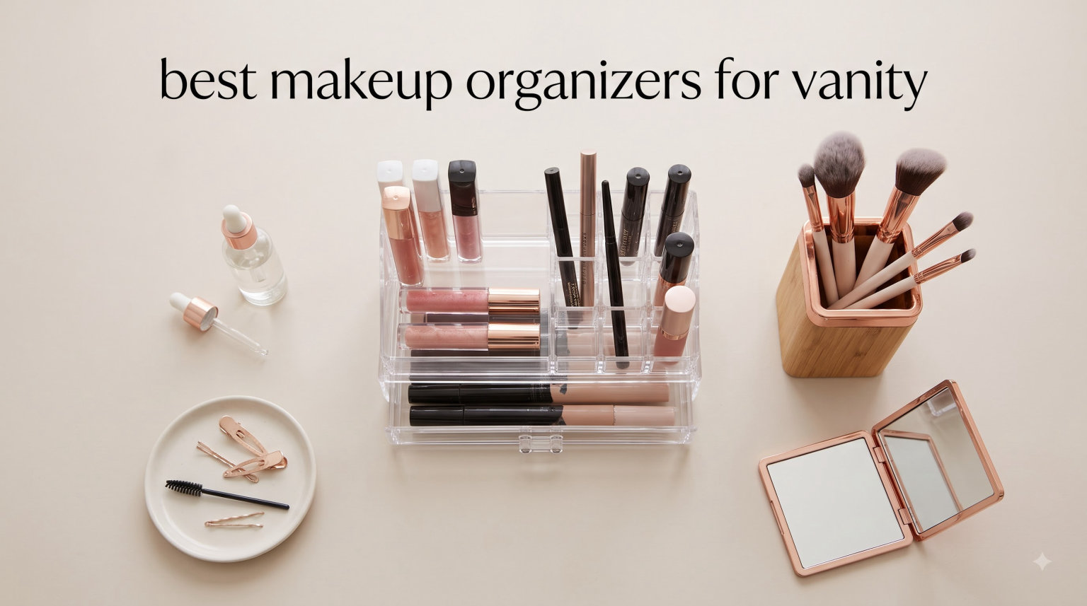 best makeup organizers for vanity