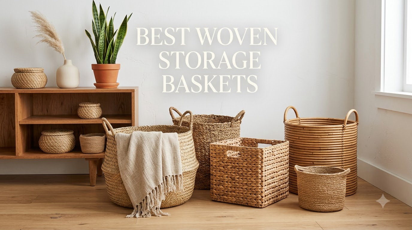 best woven storage baskets