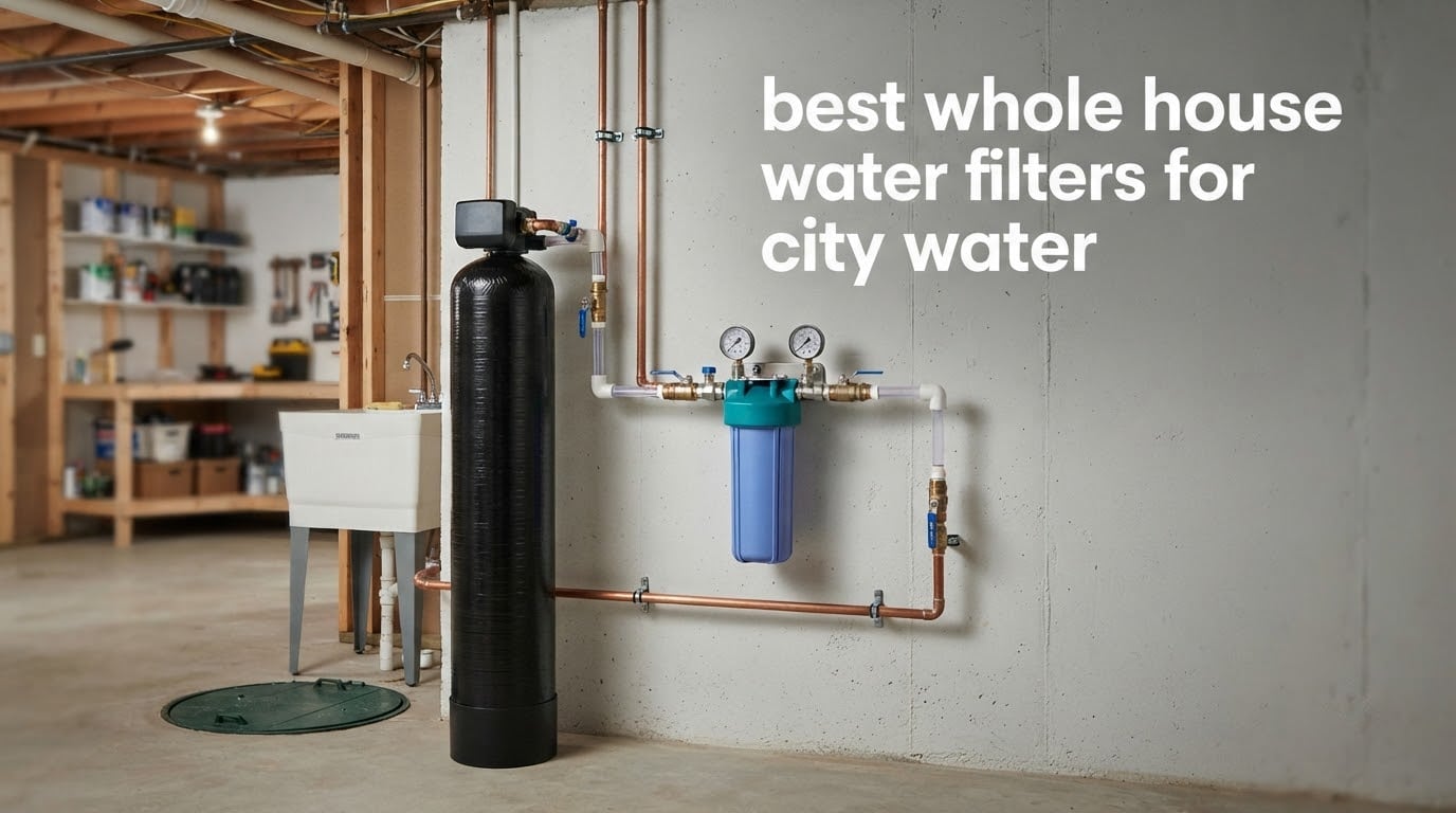 best whole house water filters for city water