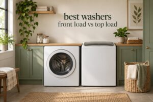 best washers front load vs top load