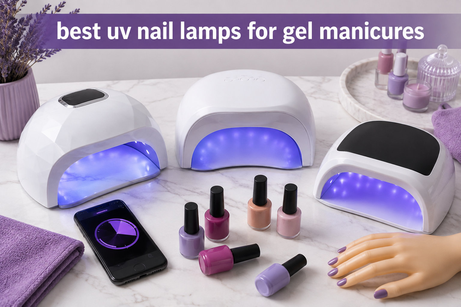 best uv nail lamps for gel manicures