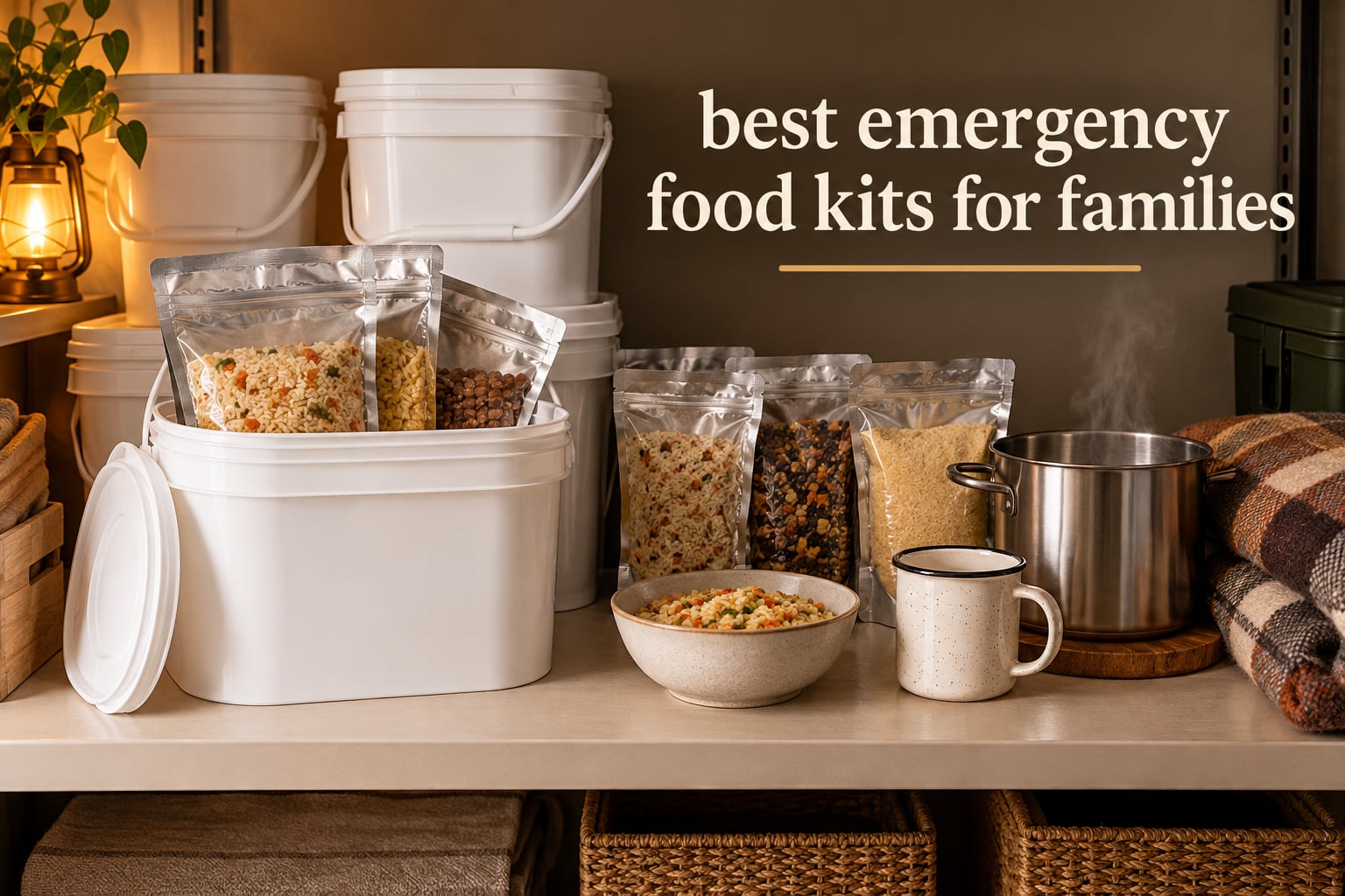 best emergency food kits for families