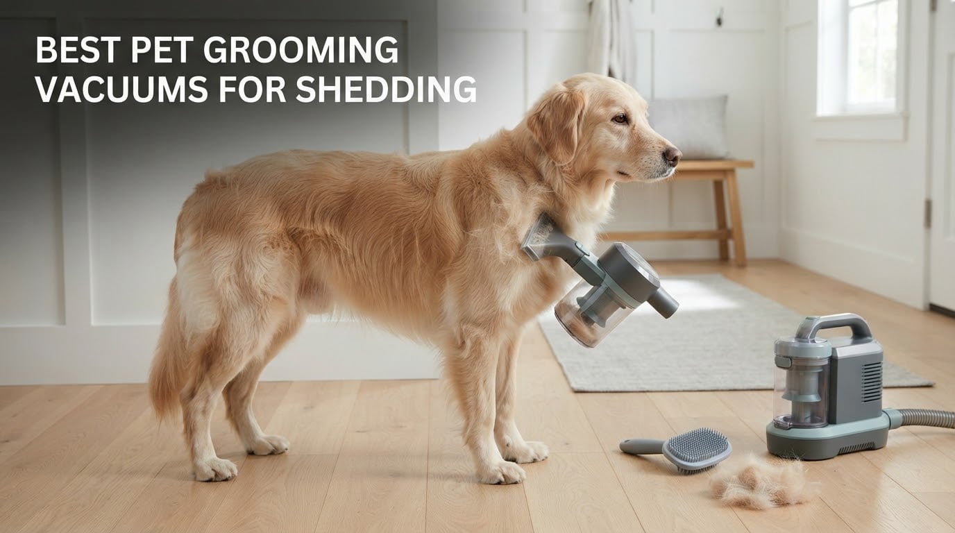 best pet grooming vacuums for shedding