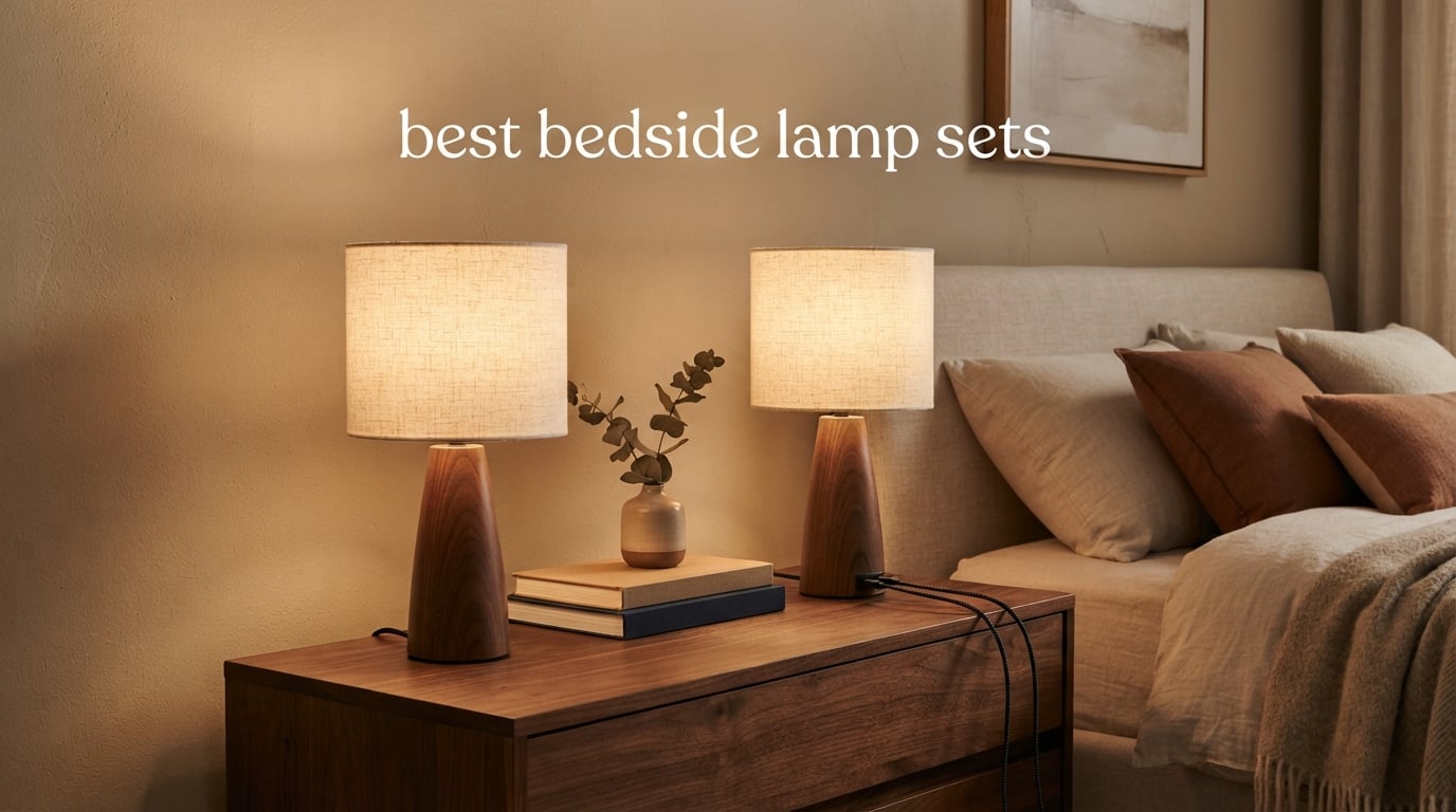 best bedside lamp sets