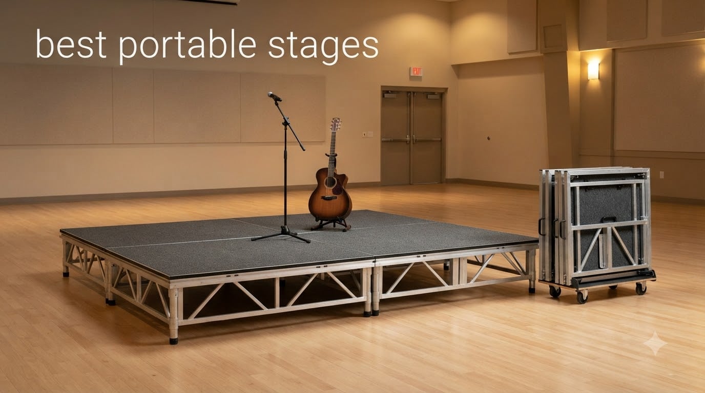 best portable stages