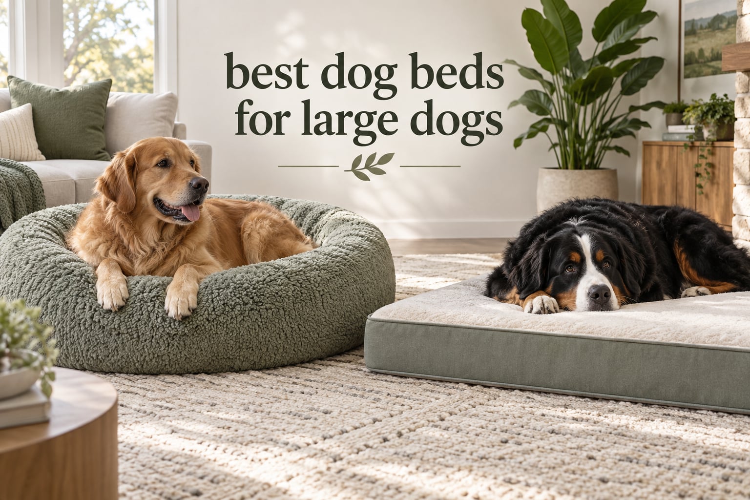 best dog beds for large dogs