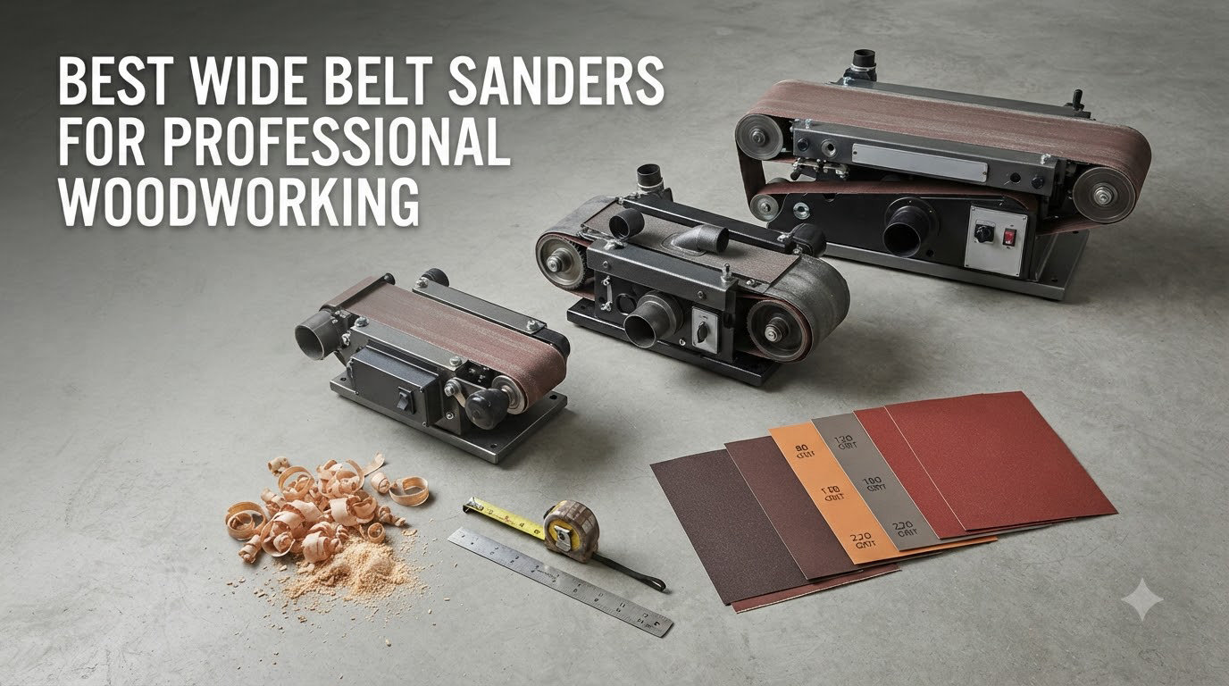 best wide belt sanders for professional woodworking