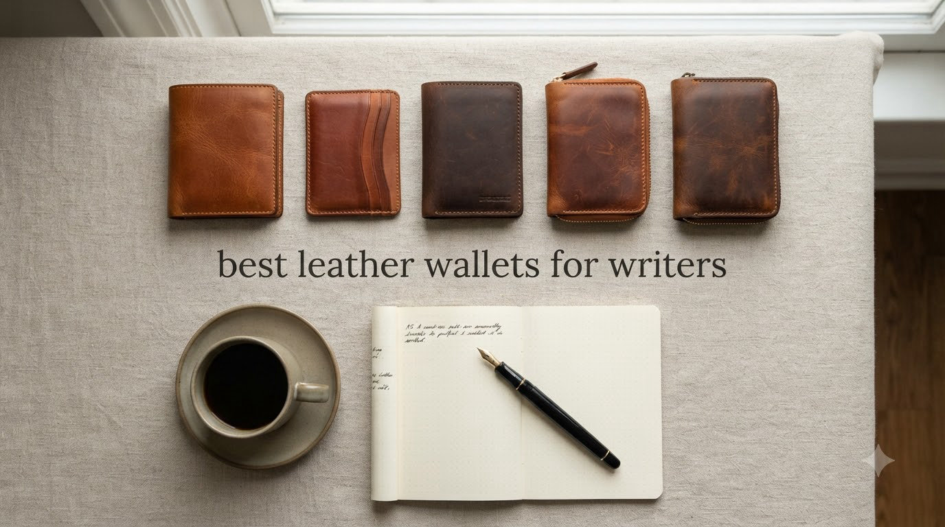 best leather wallets for writers