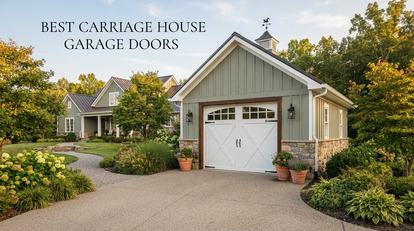best carriage house garage doors