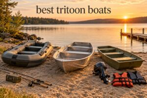 best tritoon boats