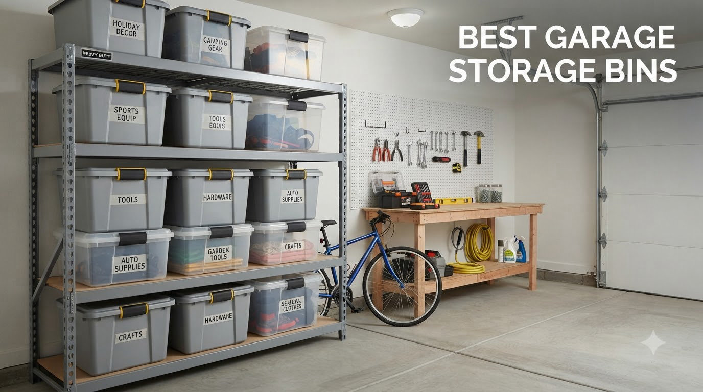 best garage storage bins