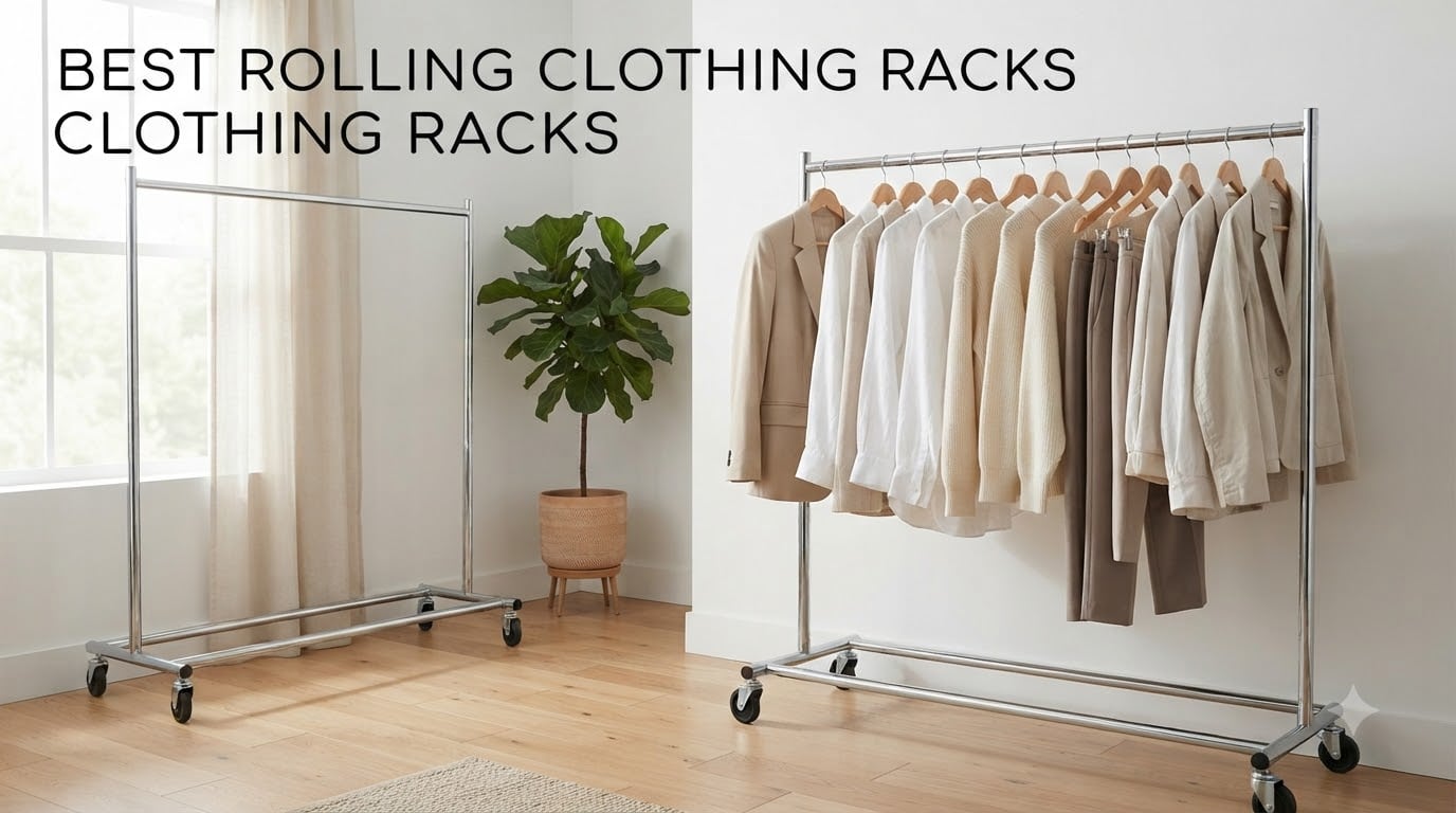 best rolling clothing racks