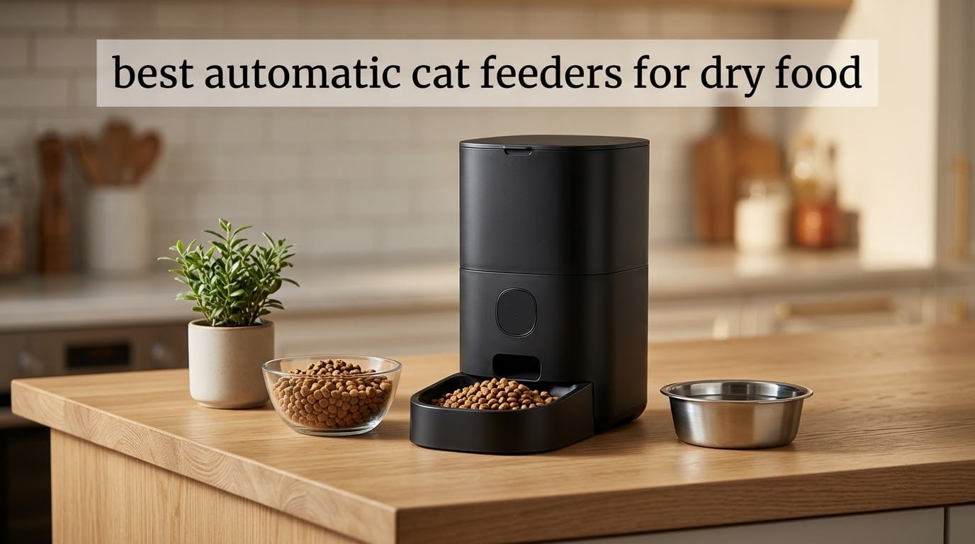 best automatic cat feeders for dry food