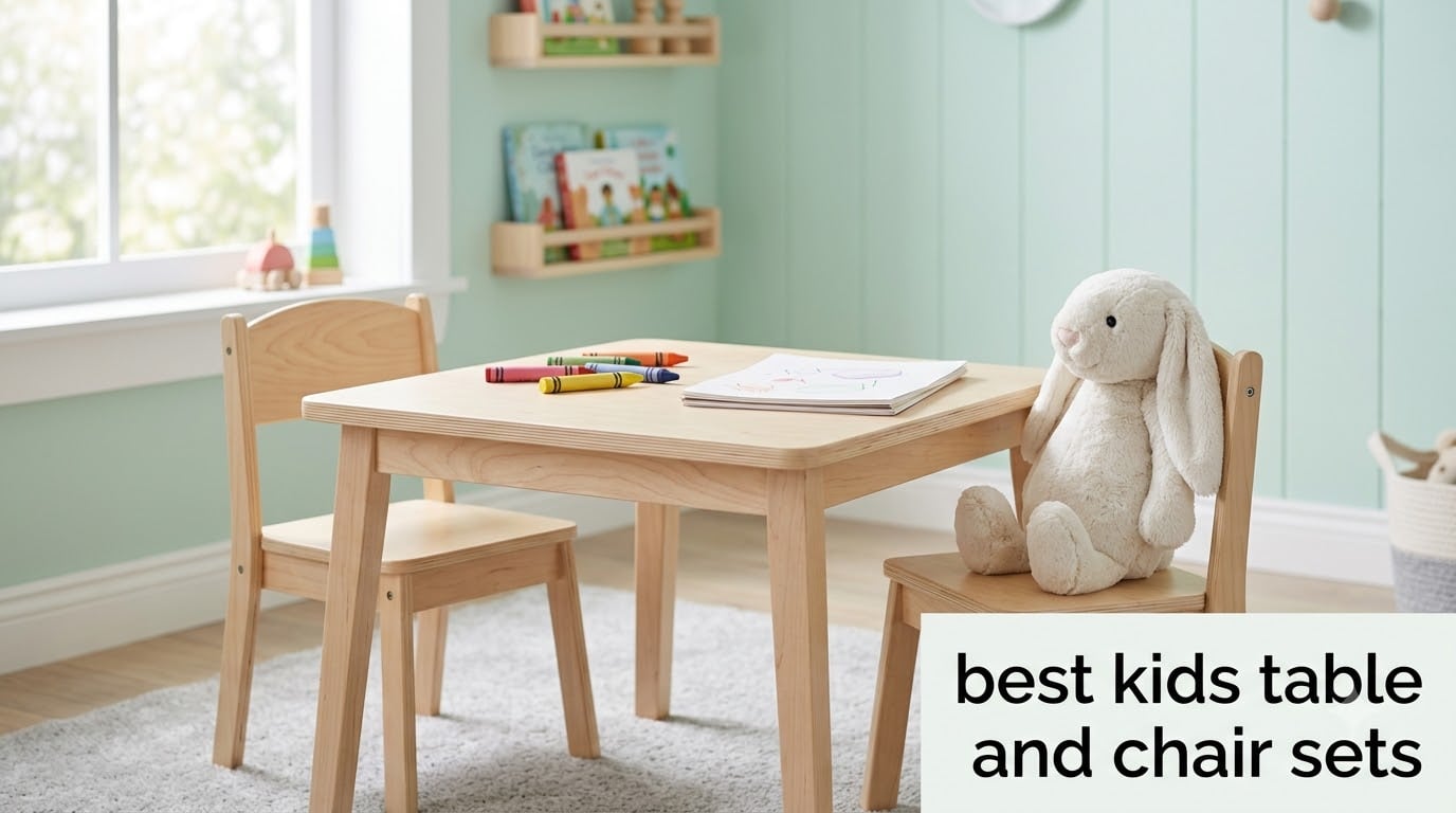 best kids table and chair sets
