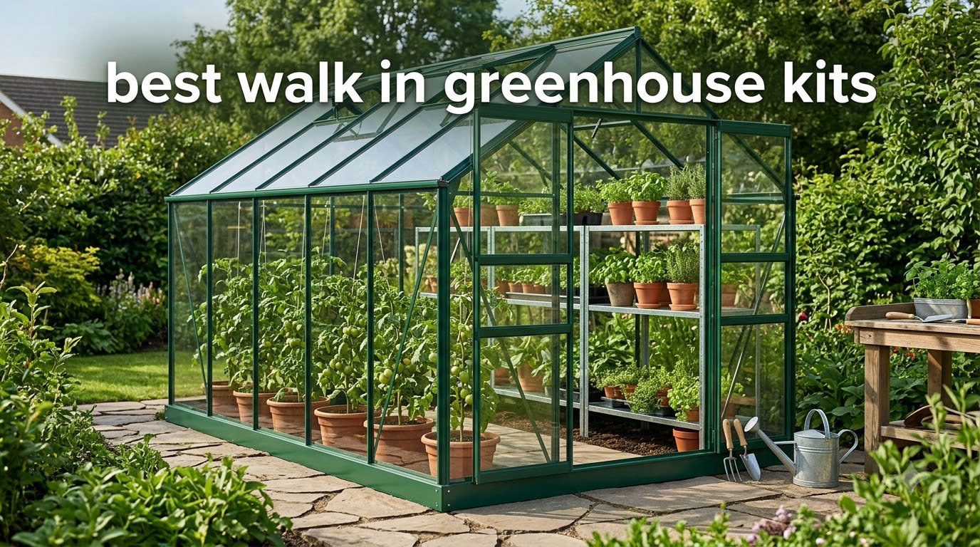 best walk in greenhouse kits