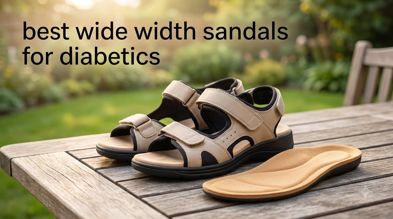 best wide width sandals for diabetics