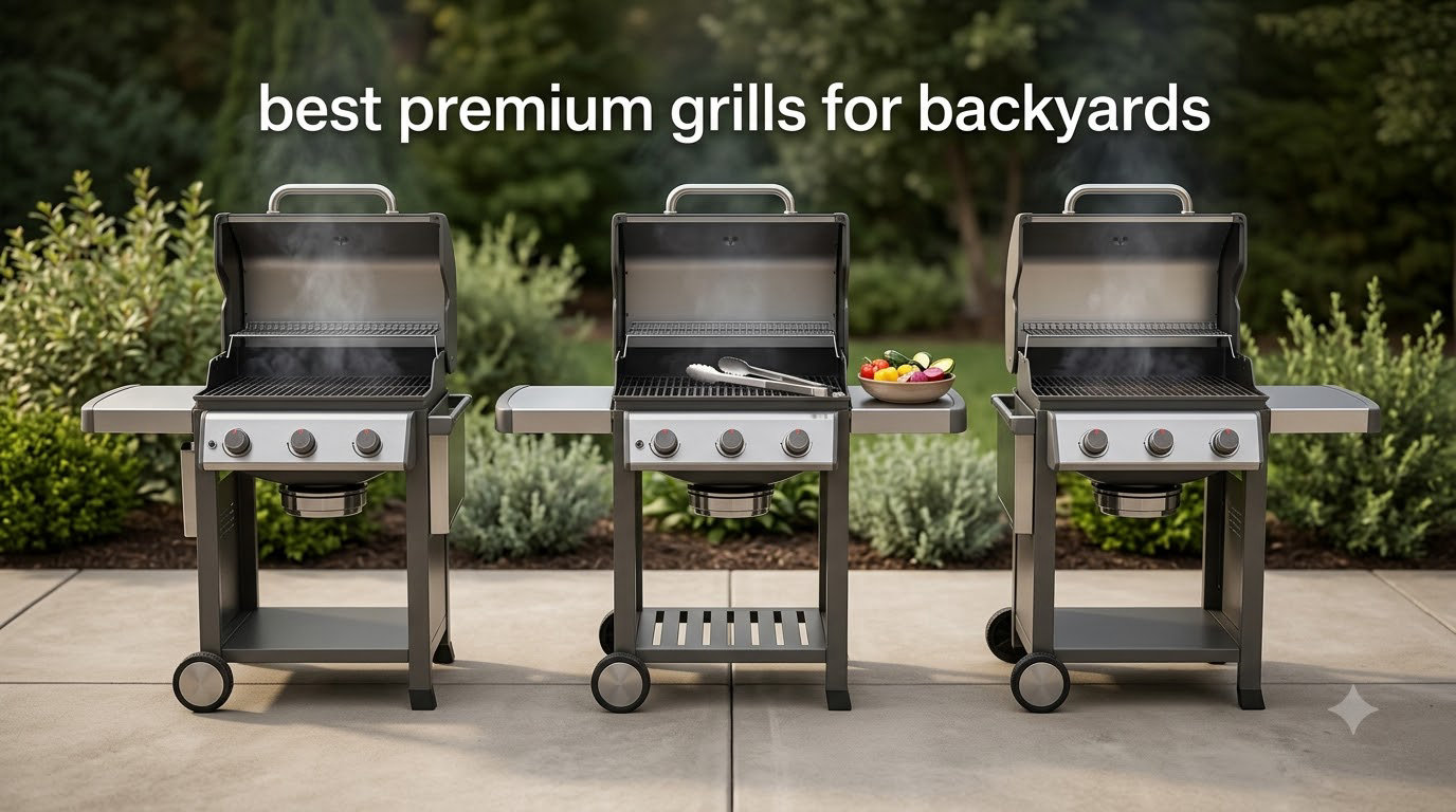 best premium grills for backyards