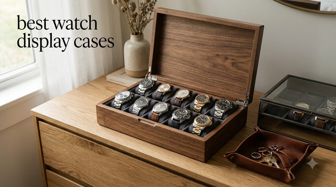 best watch display cases
