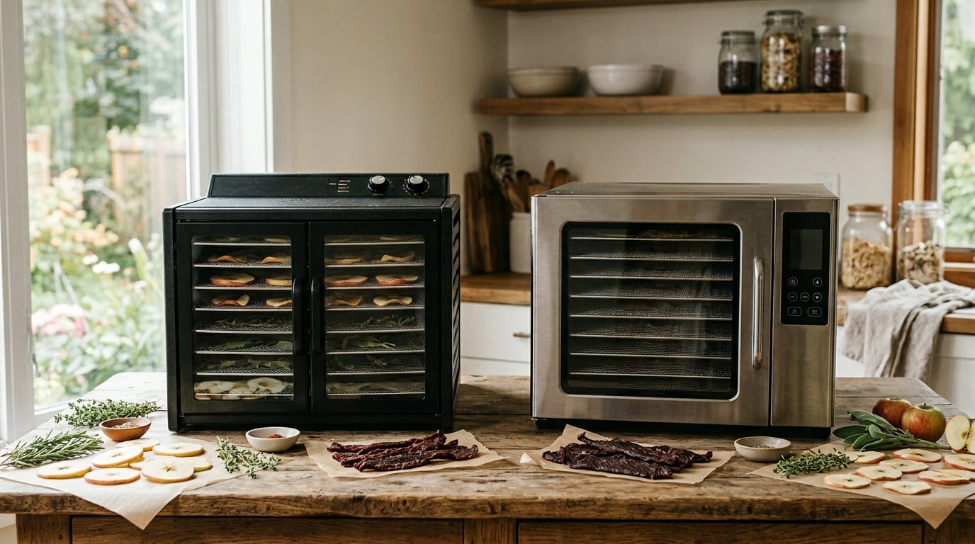 best food dehydrators Excalibur vs Tribest