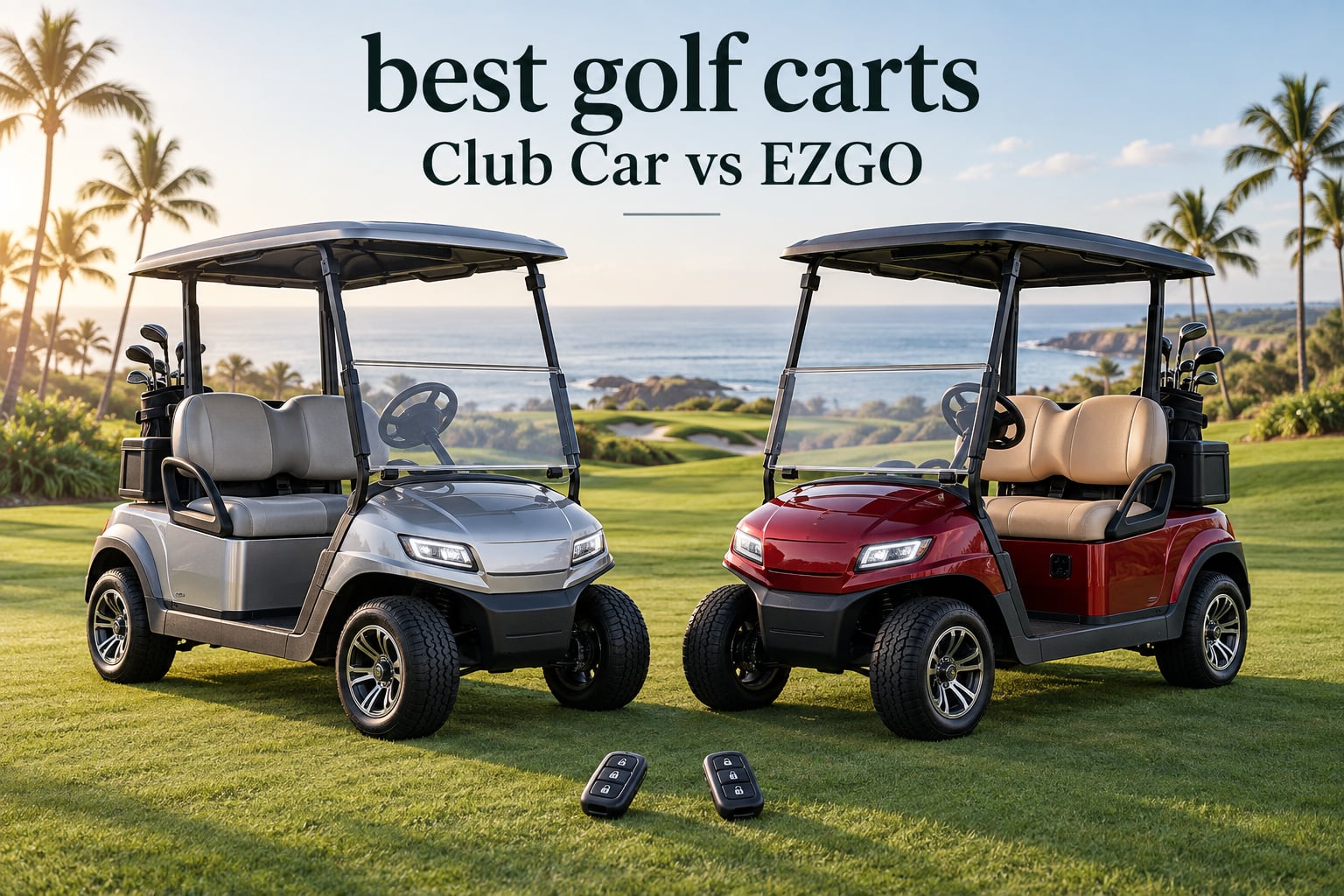best golf carts Club Car vs EZGO