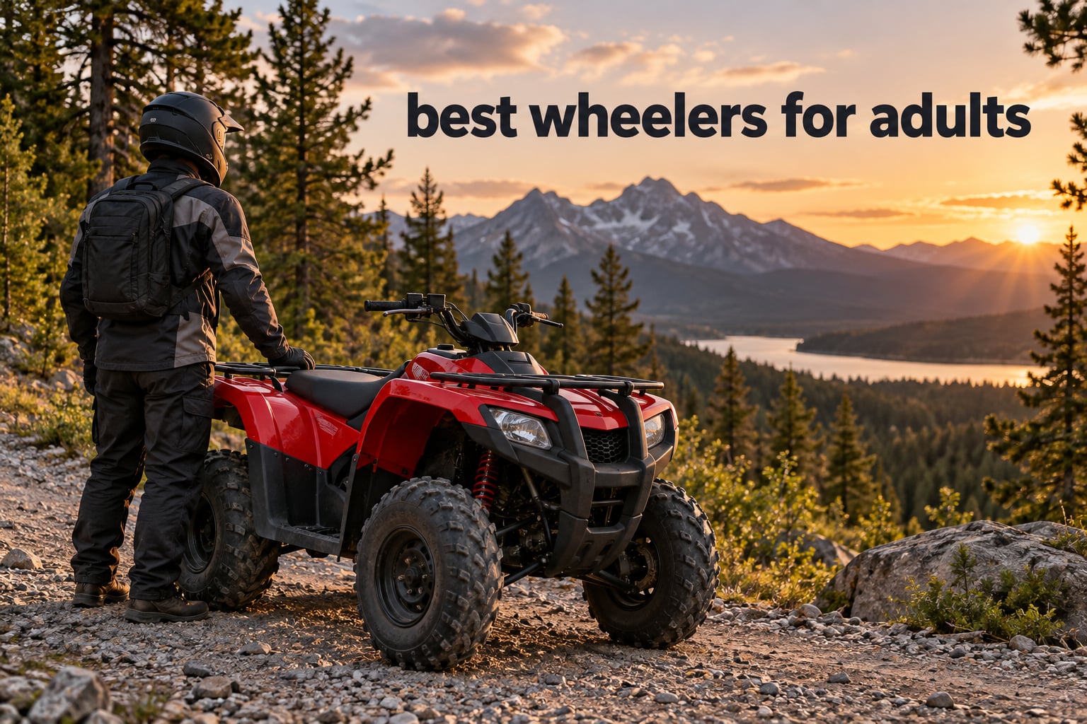 best 4 wheelers for adults