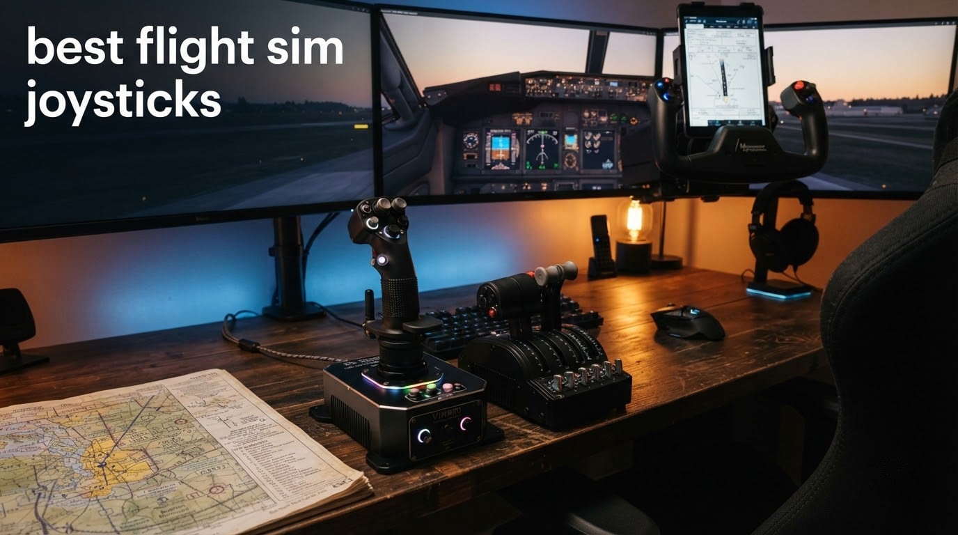 best flight sim joysticks