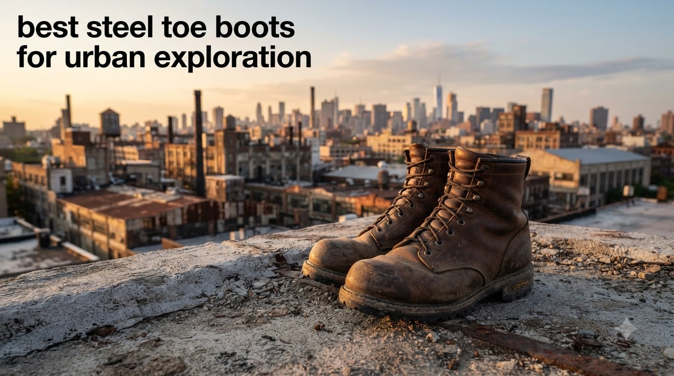 best steel toe boots for urban exploration
