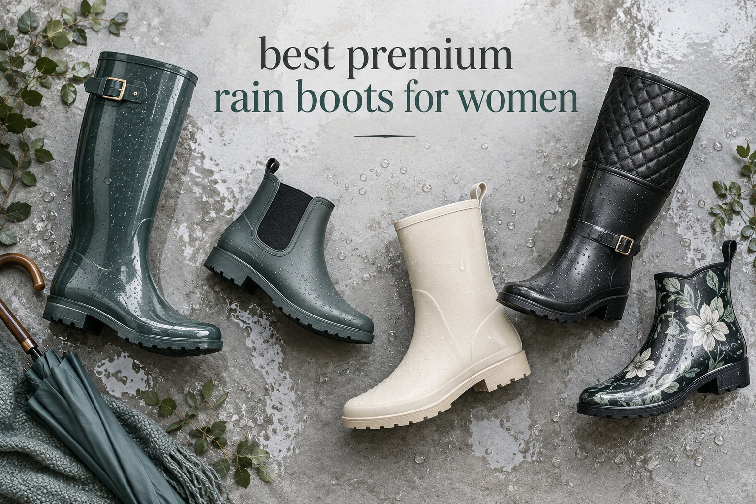 best premium rain boots for women