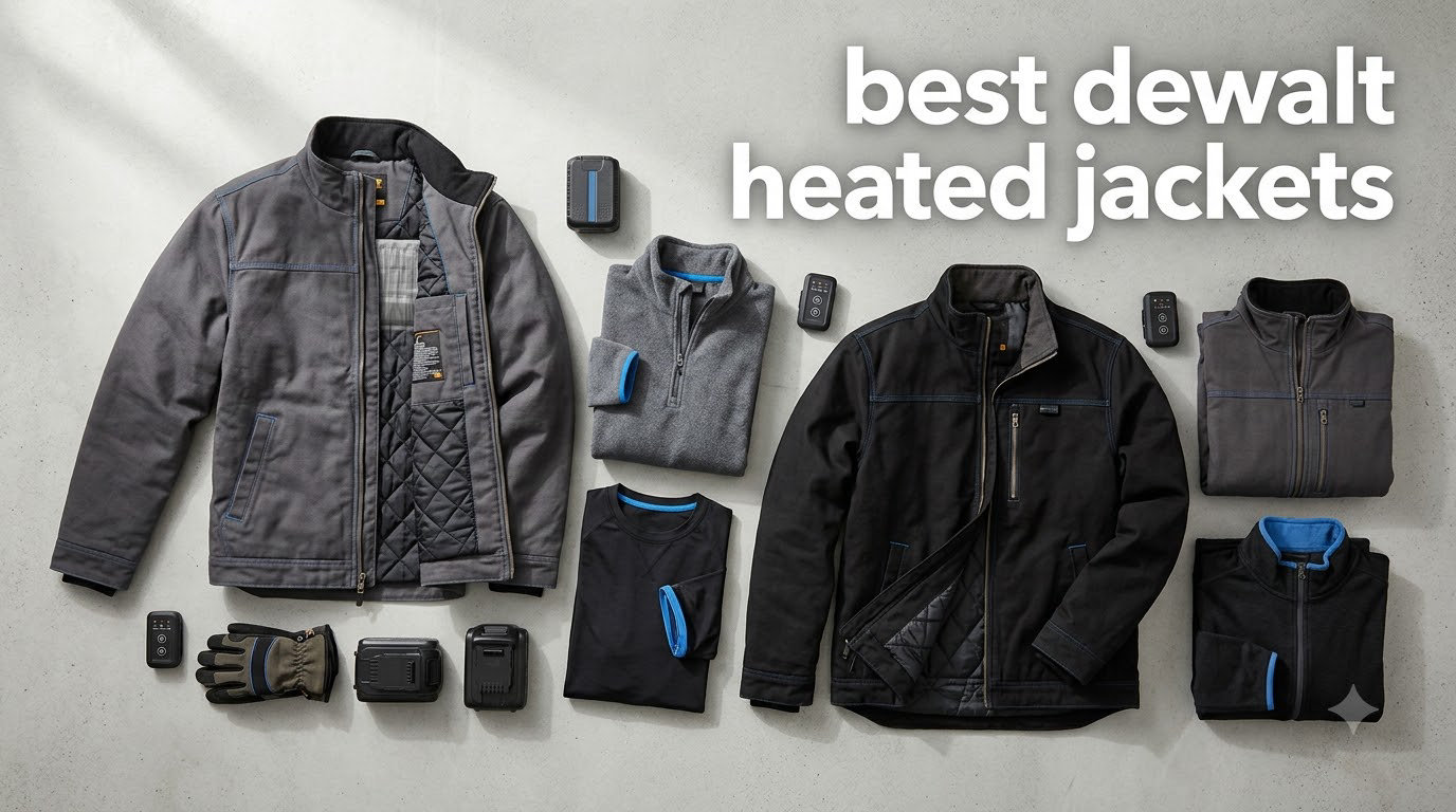 best dewalt heated jackets