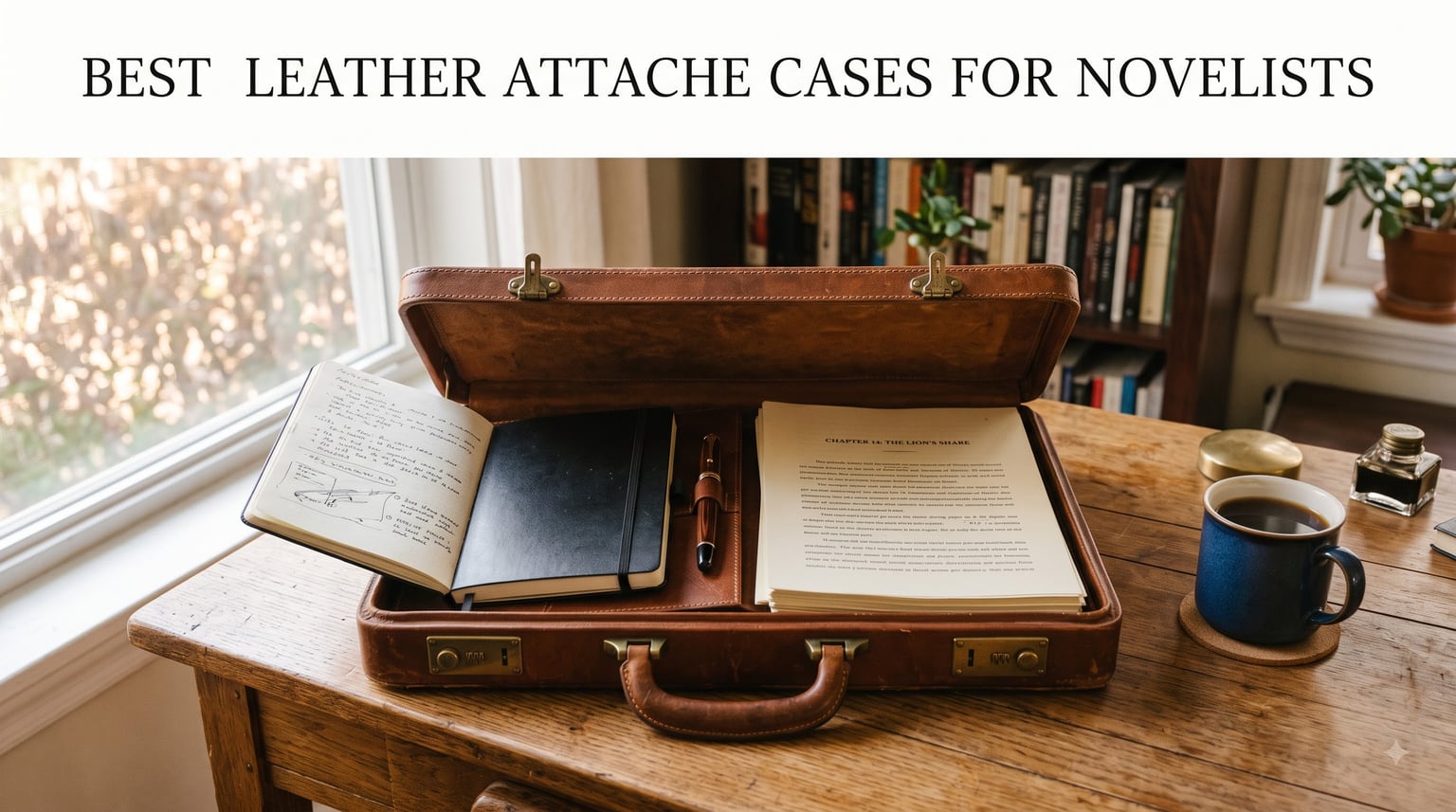 best leather attache cases for novelists