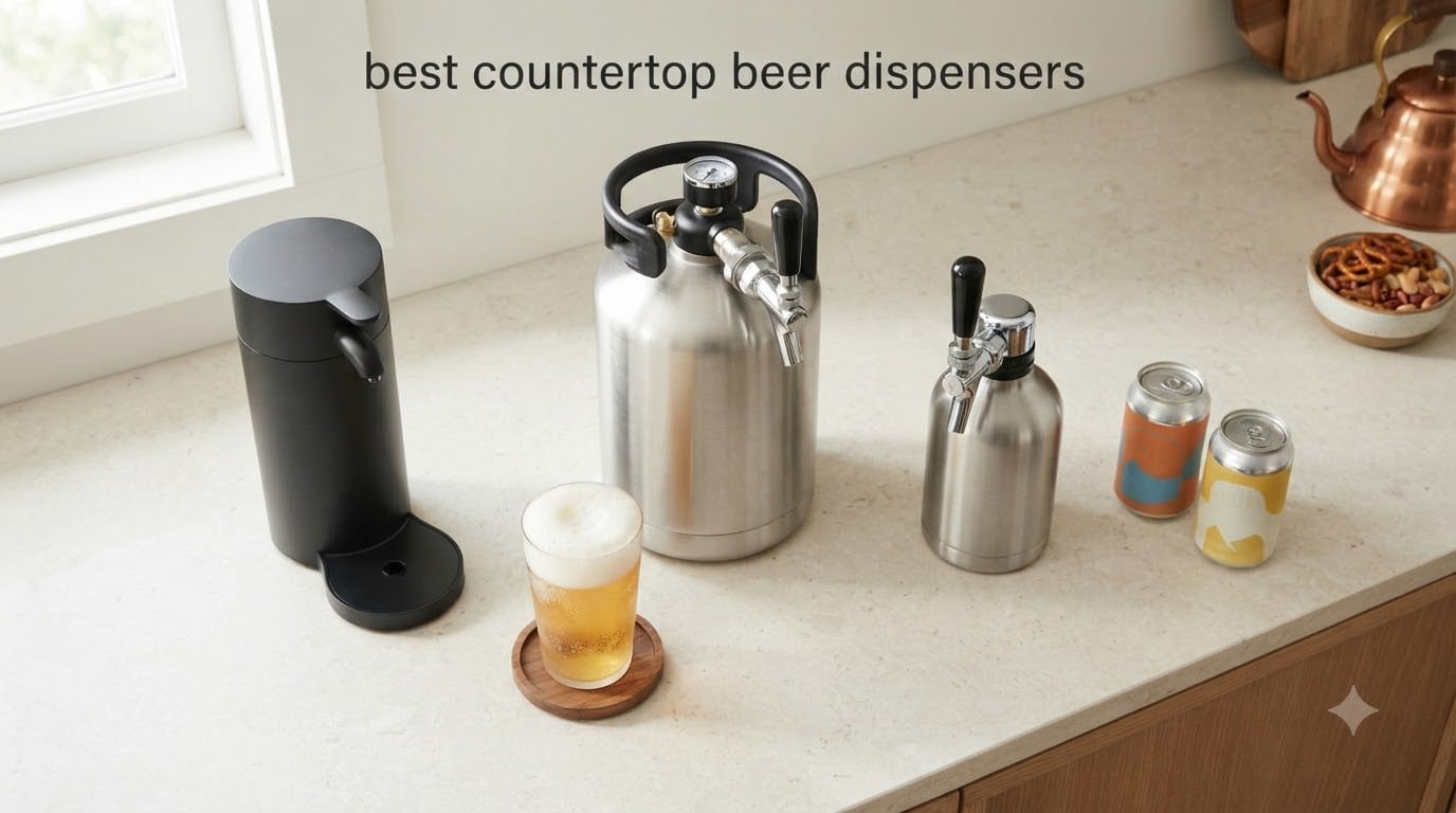 best countertop beer dispensers