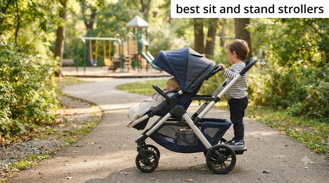 best sit and stand strollers
